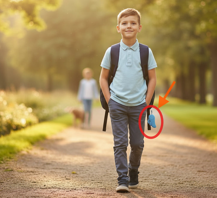 Kids Security Protection Alarm - Wings (90dB)